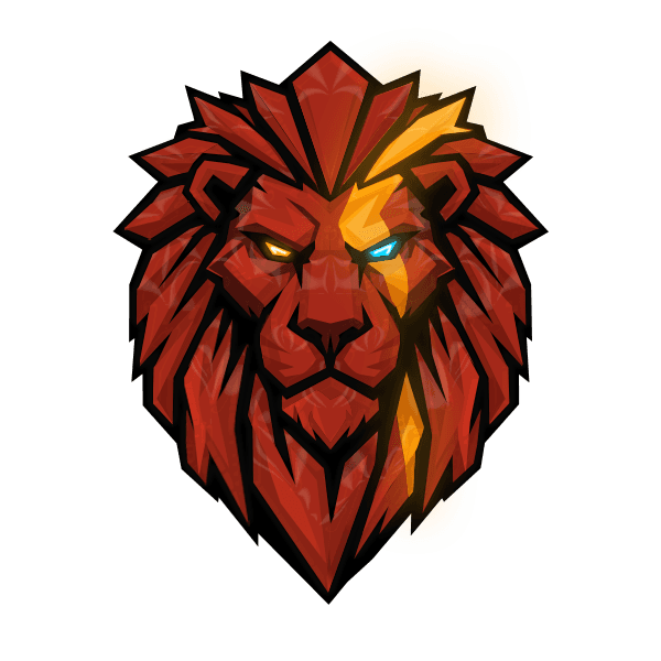 KRATOS'26 lion — drag it toward an arena